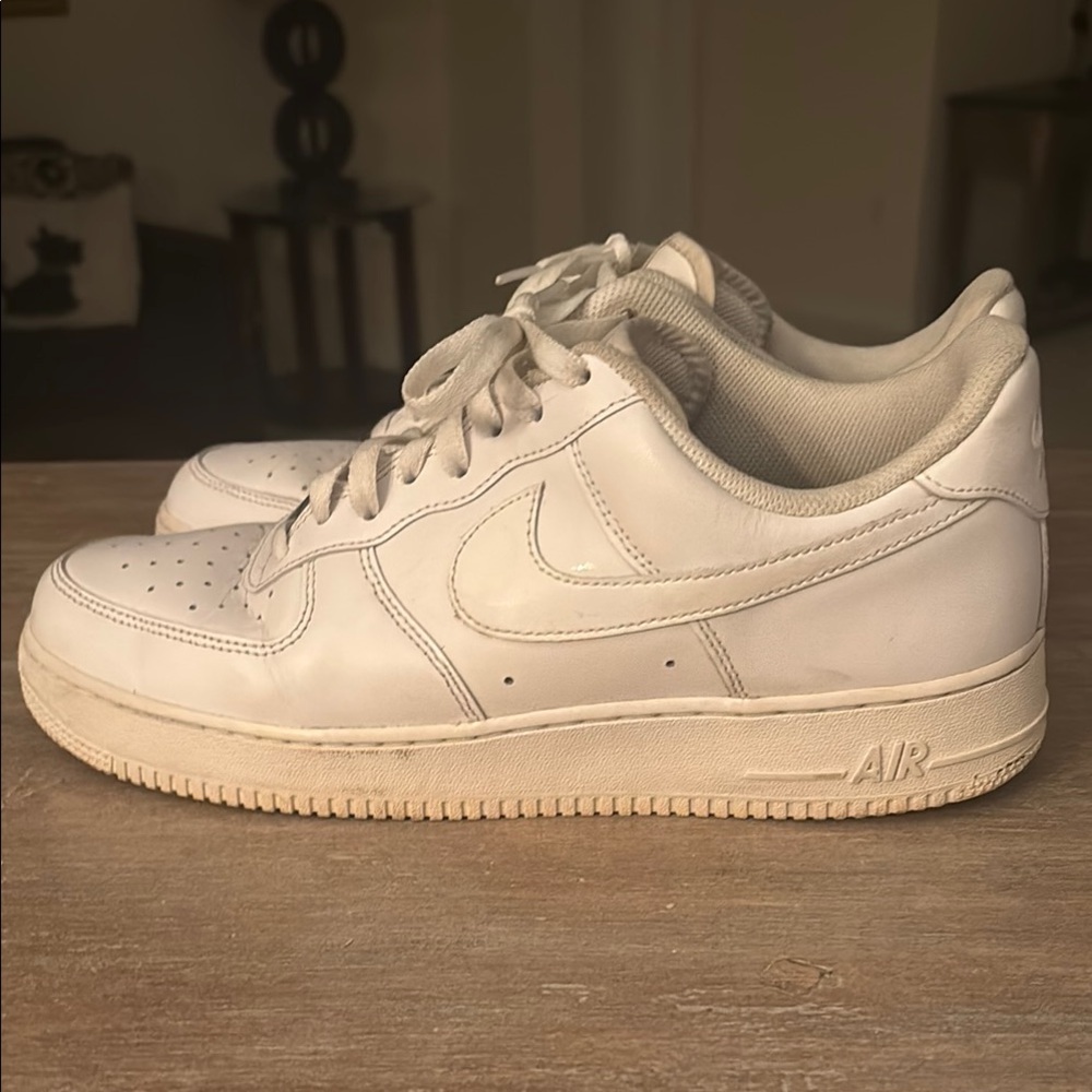 Nike Air Force 1 White Sneakers Size 11 Men’s No Box